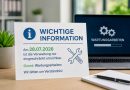 Eingeschränkte Erreichbarkeit der Verwaltung am 28.07.2026