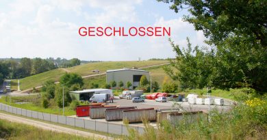Recyclinghöfe und Kompostieranlage geschlossen
